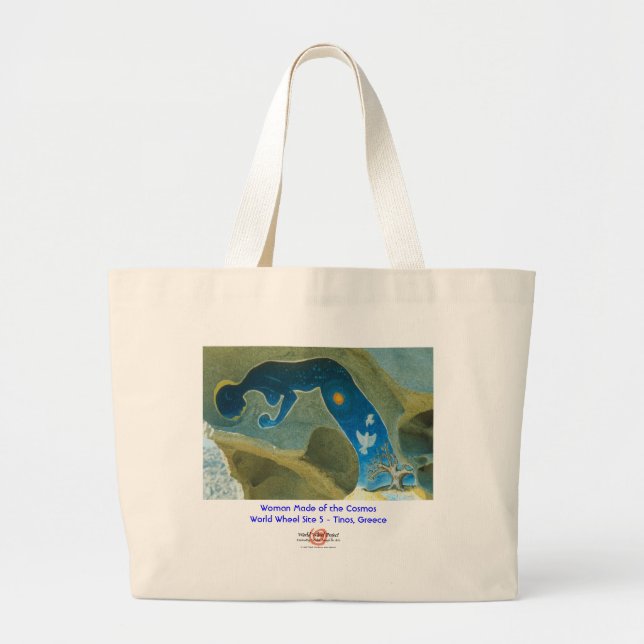 Femme faite du cosmos/du sac (Devant)