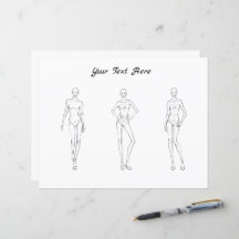 Femme Fashion Figure Modèle Designs Croquis