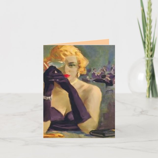 Femme Fatale ~ Carte / Invitations (Devant)