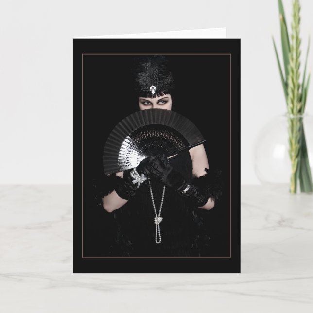 Femme Fatale - carte (personnaliser) (Devant)