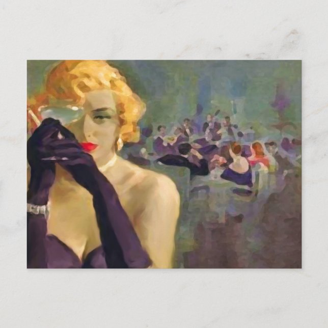 Femme Fatale ~ Carte postale (Devant)