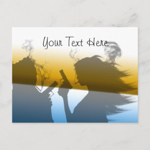 Femme Fatale - Double Trouble Carte postale