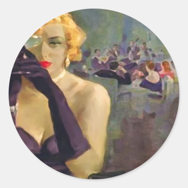 Femme fatale - Stickers (Devant)