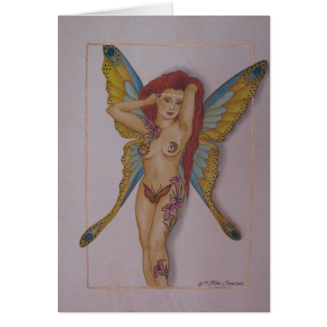 Femme féerique tatouée (Devant)