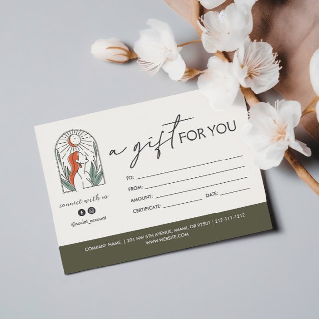 Femme Feuille Moon Arch cadeau pour vous (Créateur téléchargé)