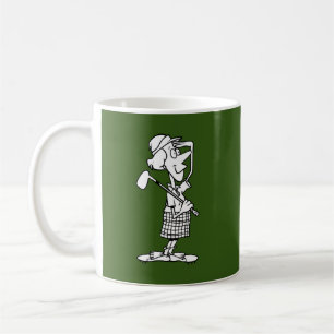 Femme Golfer Mug