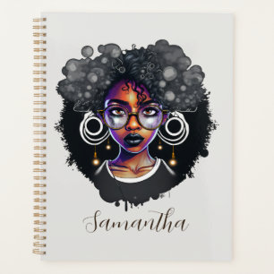 Femme Goth Afro