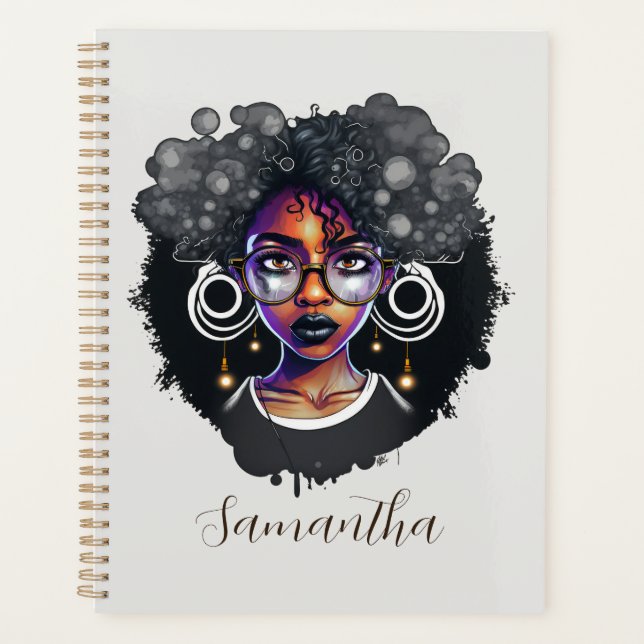 Femme Goth Afro (Devant)