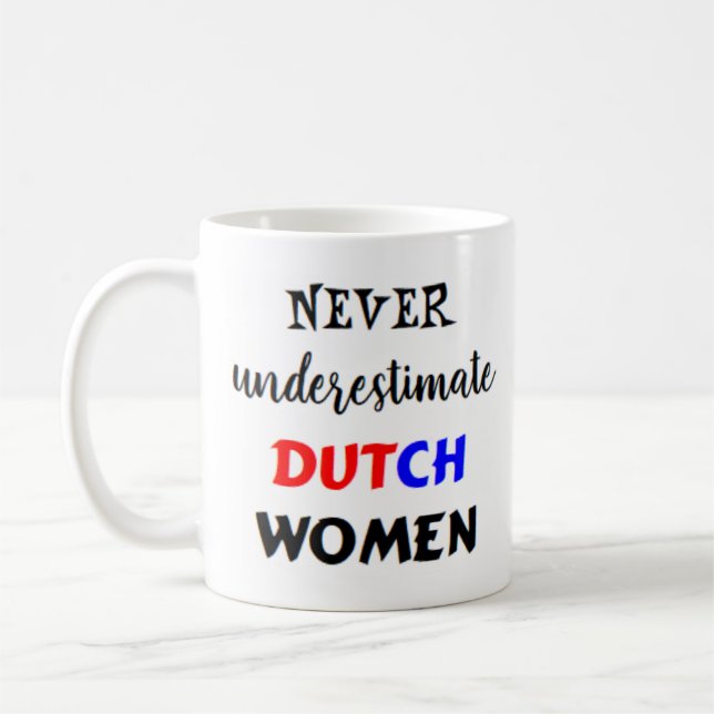 femme hollandaise tasse à café (Gauche)