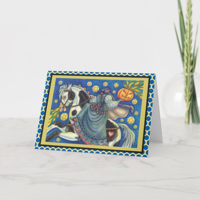 FEMME HORREUR SANS TÊTE ACCUEILLIR CARTE VERSE (Devant)