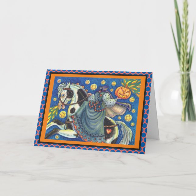 FEMME HORREUR SANS TÊTE ACCUEILLIR CARTE VERSE (Devant)