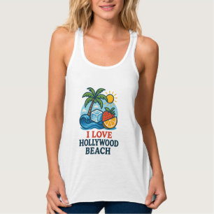 Femme j love Hollywood Beach Débardeur