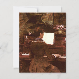 Femme jouant au piano