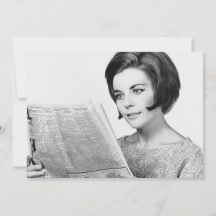 Femme Lecture journal