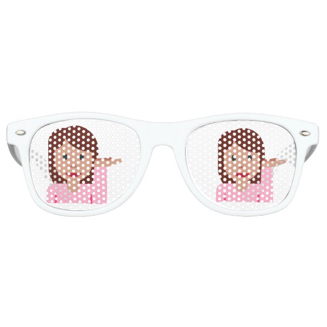 femme lunettes de soleil émoji (Devant)