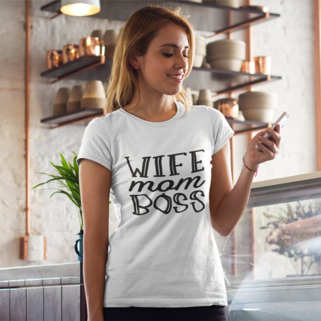 Femme Maman Boss - TShirt pour Maman (Créateur téléchargé)