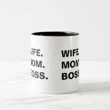 Femme Maman et patron Mug