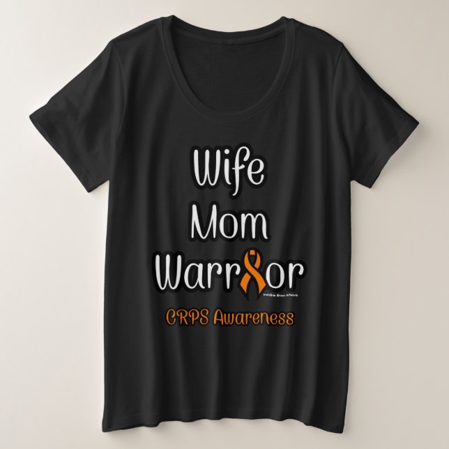 Femme Maman Warrior...CRPS (Design devant)