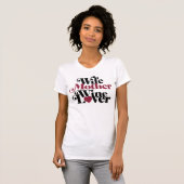Femme Mère Vin Lover Mère's Day T-shirt (Devant entier)