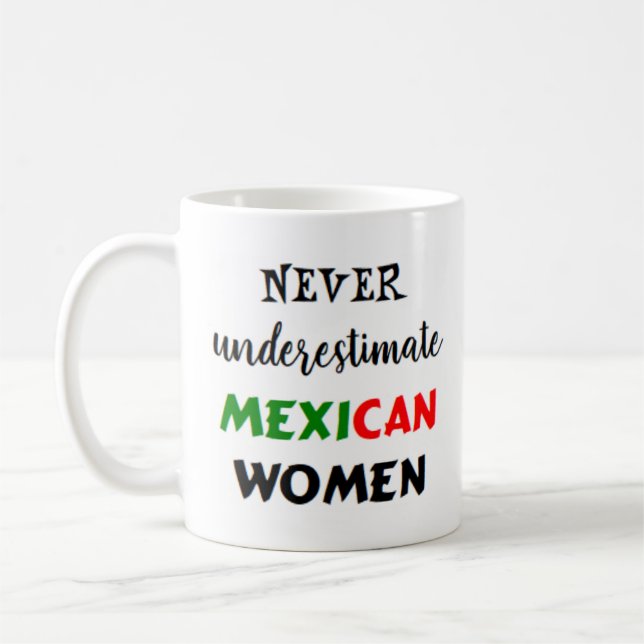 femme mexicaine tasse à café (Gauche)