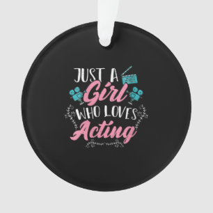 Femme Mignonne Acteur Juste Une Fille Qui Aime Agi