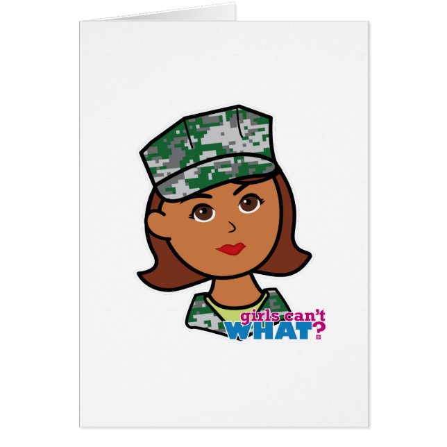 Femme militaire (Devant)