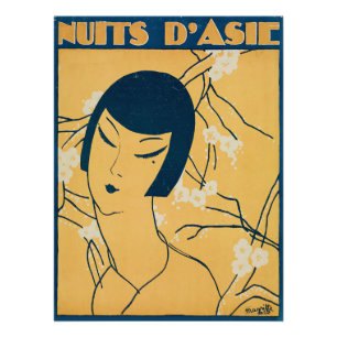 Femme minimaliste Art Déco