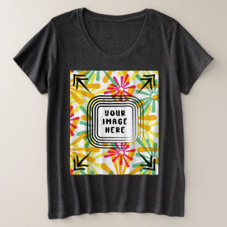 Femme modèle Plus Taille Manche courte Personnalis