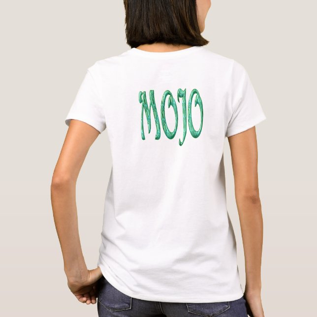 femme Mojo t-shirt blanc dos (Dos)