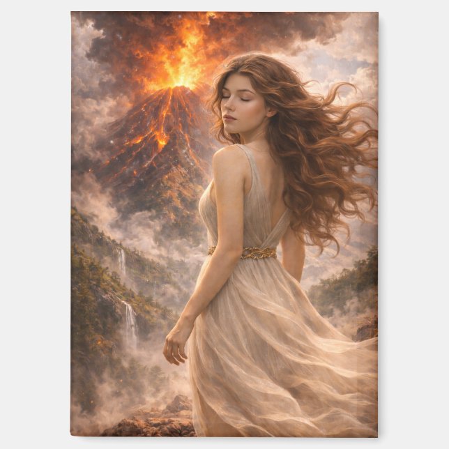 Femme Mystique Aimant (Recto)