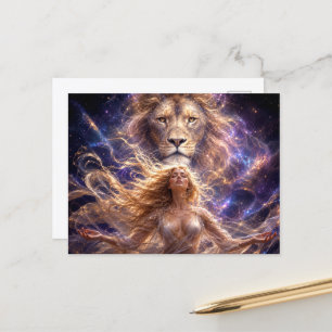 Femme Mystique Carte Postale – Galactiquement Bell