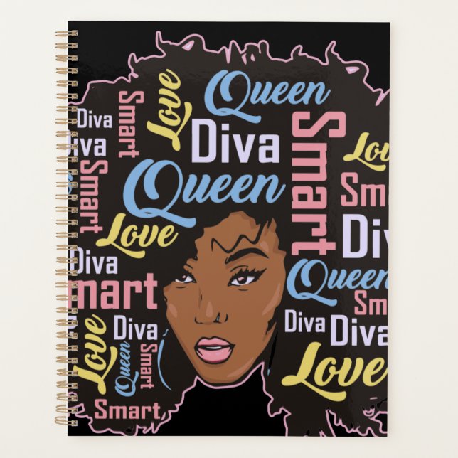 Femme noire Melanis afro-américaine reine sista (Devant)