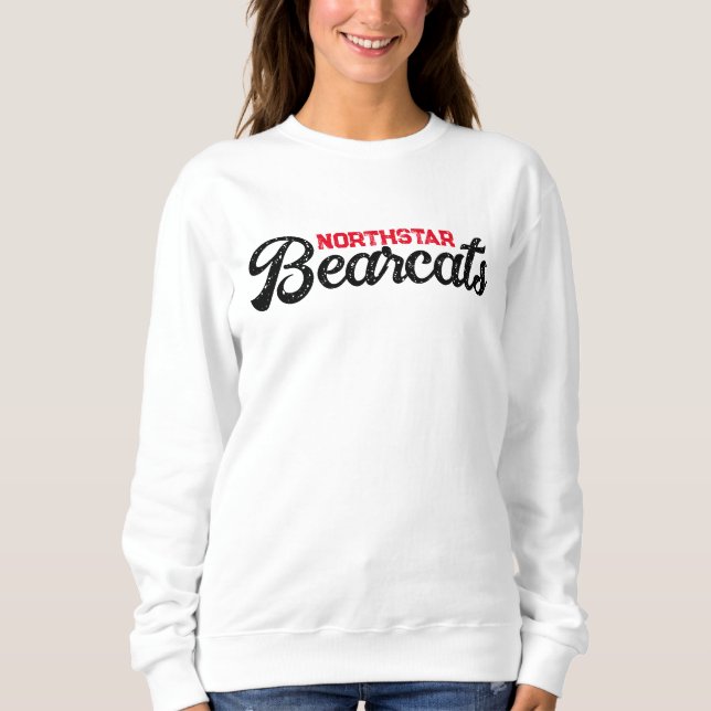 Femme northstar bearcats rugueux femmes sweatshirt (Devant)