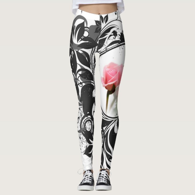 femme nouveau motif leggings (Devant)