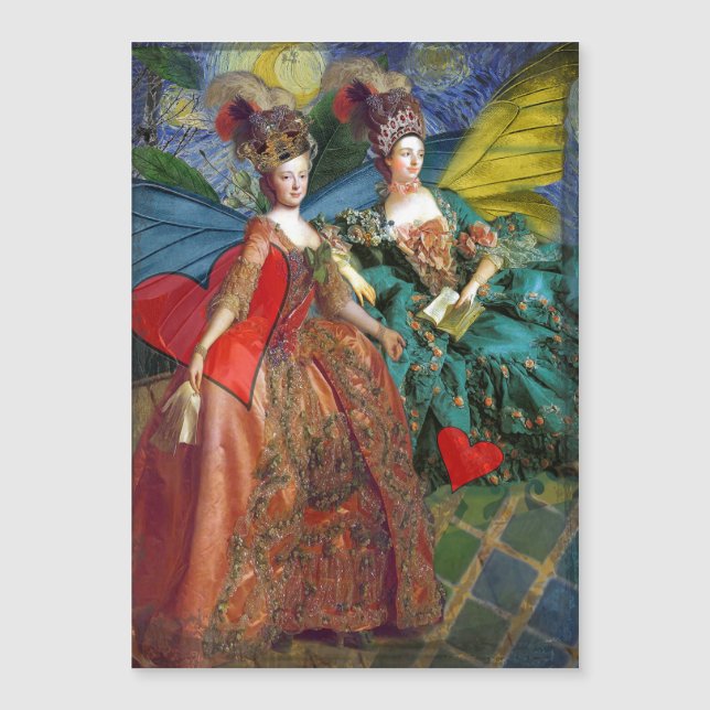 Femme Papillon Capricieuse Gémeaux Gothique Classi (Devant)