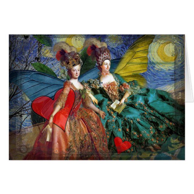 Femme Papillon Capricieuse Gémeaux Gothique Classi (Devant horizontal)