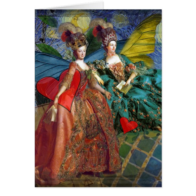 Femme Papillon Capricieuse Gémeaux Gothique Classi (Devant)