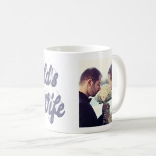 Femme Photo gris café Mug