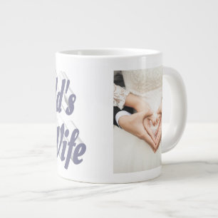 Femme Photo gris Giant Coffee Mug