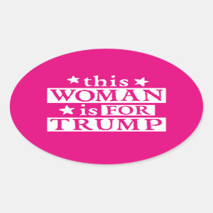 Femme pour Stickers TRUMP