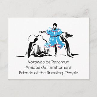 Femme Runner, Carte postale