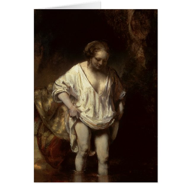 Femme se baignant dans un courant, 1654 (Devant)