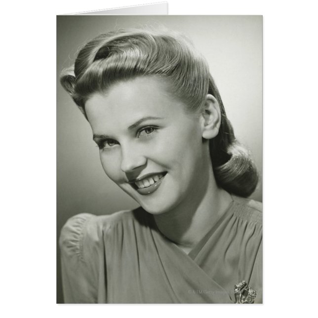 Femme souriante 2 (Devant)