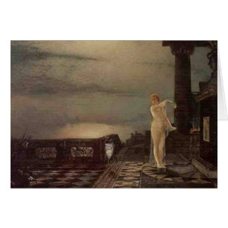 Femme sur le porche par le lac