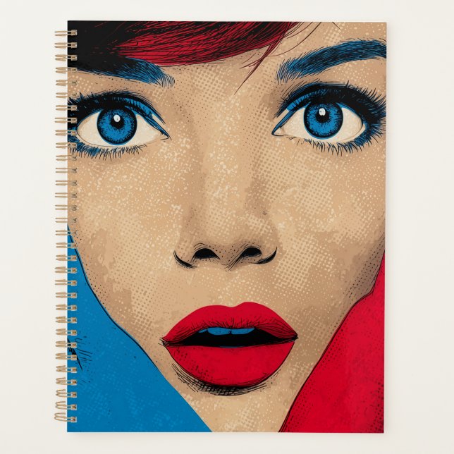 Femme surprise en Pop Art (Devant)