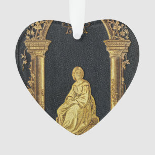 Femme tombée dans la couverture de livre d'or