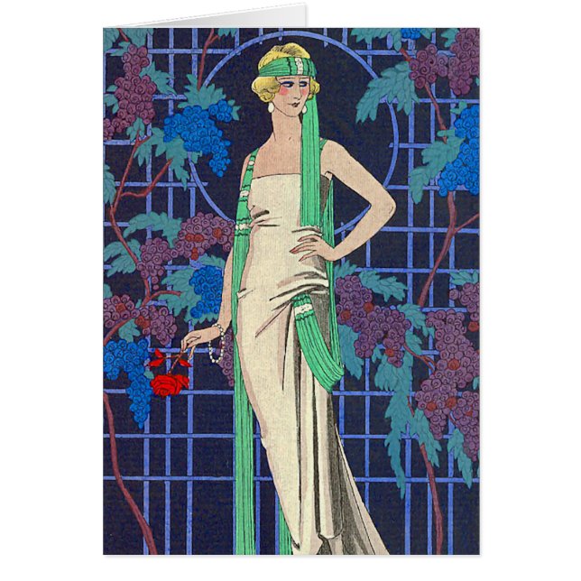 Femme vintage dans l'axe (Devant)