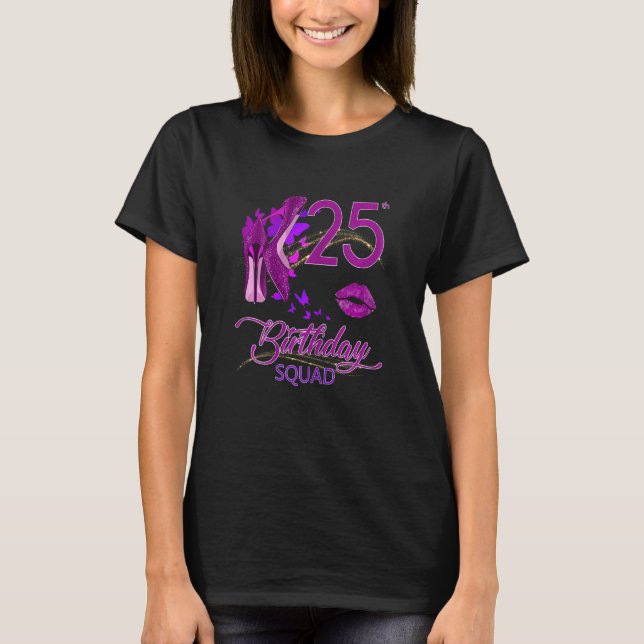 Femmes 25e Anniversaire Escouade talons hauts (Devant)