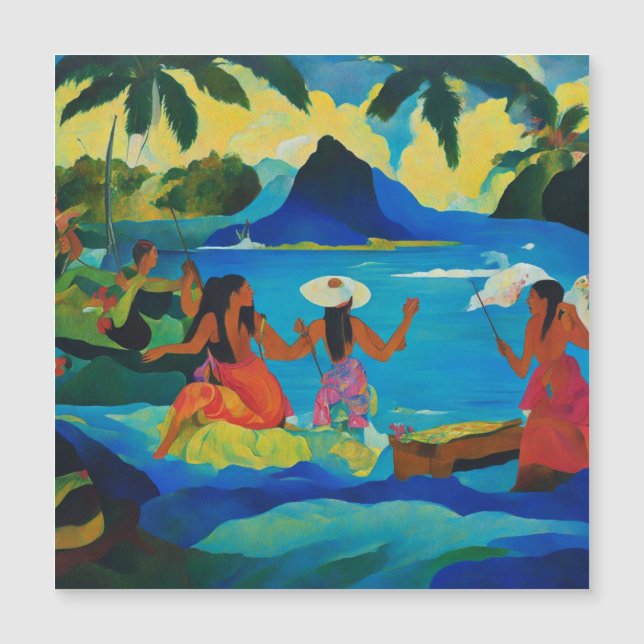 Femmes à Tahiti (Devant)