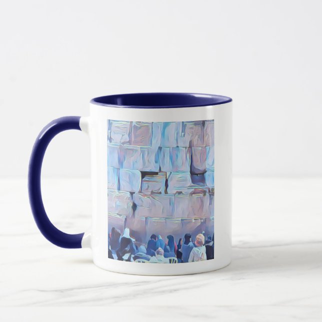 Femmes au Kotel, mur de waling, Mug (Gauche)